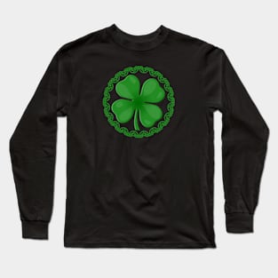 St. Patrick's Day Irish Clover Long Sleeve T-Shirt